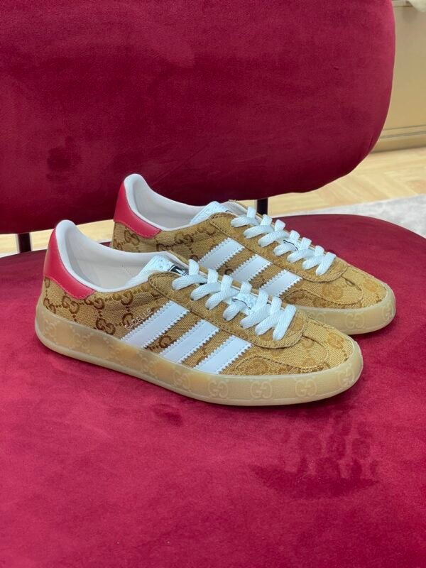 GUCCI X ADIDAS MENS GAZELLE SNEAKER – GCC025 - Image 4