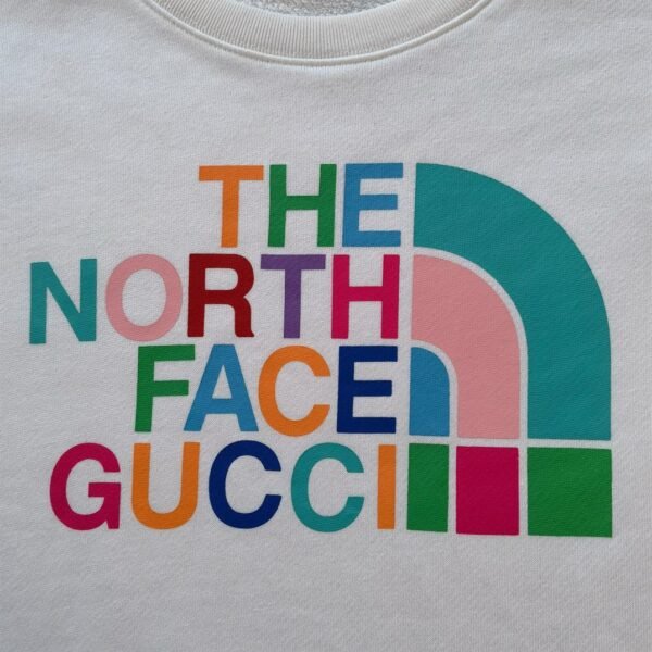 GUCCI X THE NORTH FACE SWEATSHIRT IVORY – GCK016 - Image 7