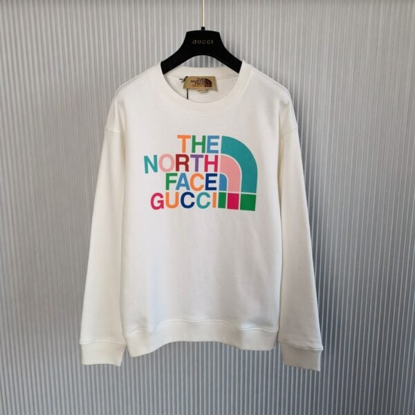GUCCI X THE NORTH FACE SWEATSHIRT IVORY – GCK016 - Image 2