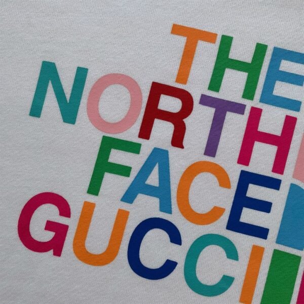 GUCCI X THE NORTH FACE SWEATSHIRT IVORY – GCK016 - Image 8