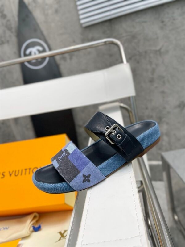 LOUIS VUITTON BOM DIA FLAT MULE – LVSD038 - Image 5