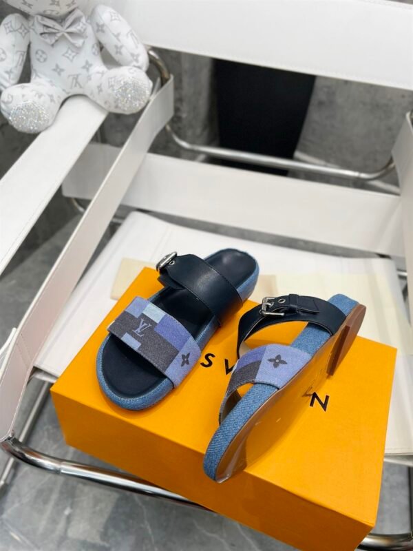 LOUIS VUITTON BOM DIA FLAT MULE – LVSD038 - Image 8
