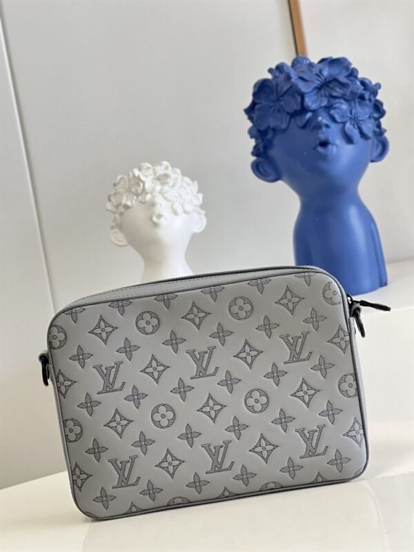 LOUIS VUITTON DUO MESSENGER BAG IN ANTHRACITE GREY - LVB002 - Image 5