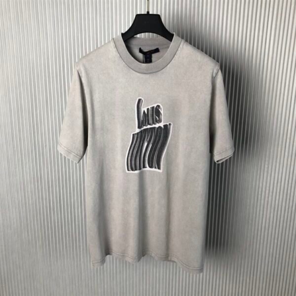 LOUIS VUITTON GRAPHIC LV SIGNATURE T-SHIRT – LVTS071 - Image 2