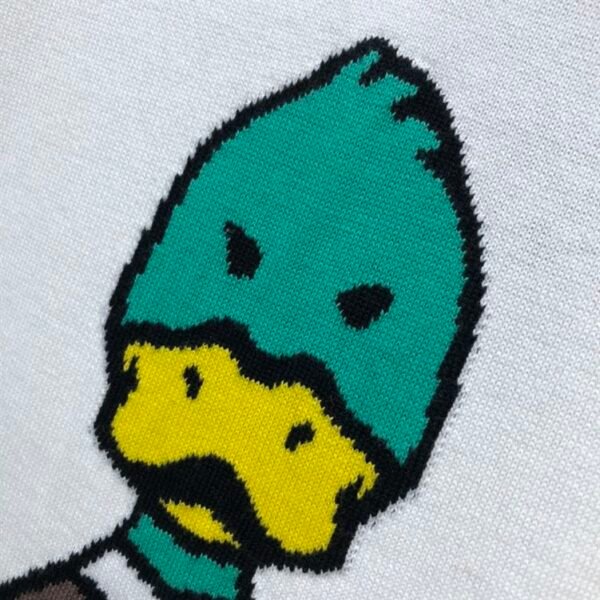 LOUIS VUITTON INTARSIA JACQUARD DUCK CREWNECK – LVTS005 - Image 5