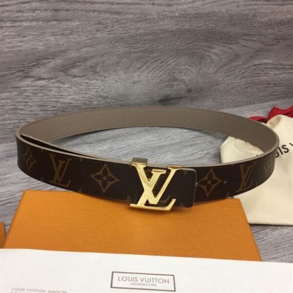 LOUIS VUITTON LV INITIALES 30MM REVERSIBLE BELT MONOGAM – LBE086 - Image 2