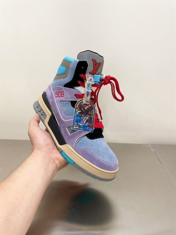 LOUIS VUITTON LV TRAINER SNEAKER BOOT – LVS069 - Image 5
