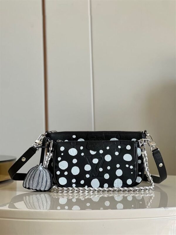 LOUIS VUITTON LV X YK MULTI POCHETTE ACCESSOIRES MONOGRAM EMPREINTE - LW077