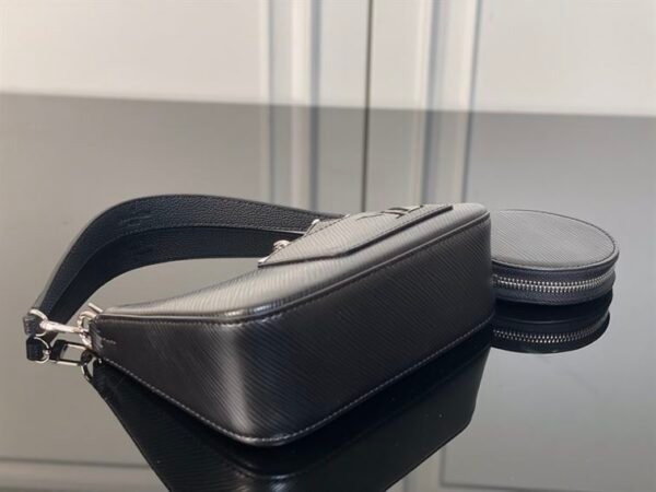 LOUIS VUITTON MARELLINI EPI LEATHER IN BLACK - LW058 - Image 3