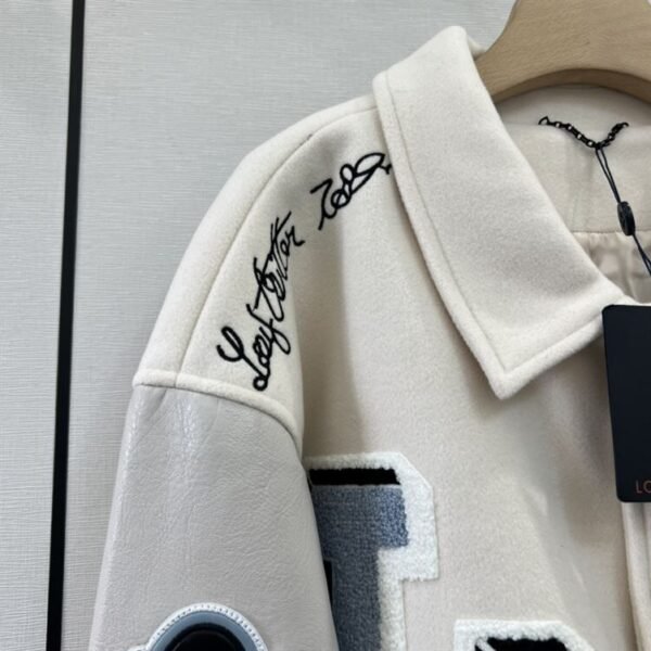 LOUIS VUITTON MULTI PATCHES MIXED LEATHER VARSITY BLOUSON – LVC014 - Image 9