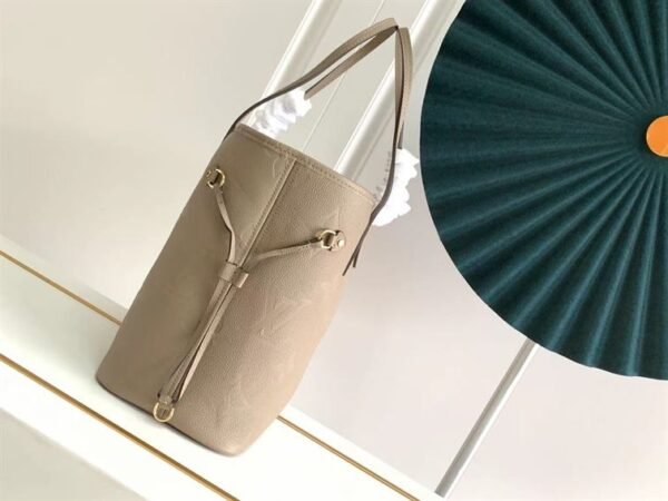 LOUIS VUITTON NEVERFULL MM TOURTERELLE MONOGRAM EMPREINTE - LW035 - Image 3