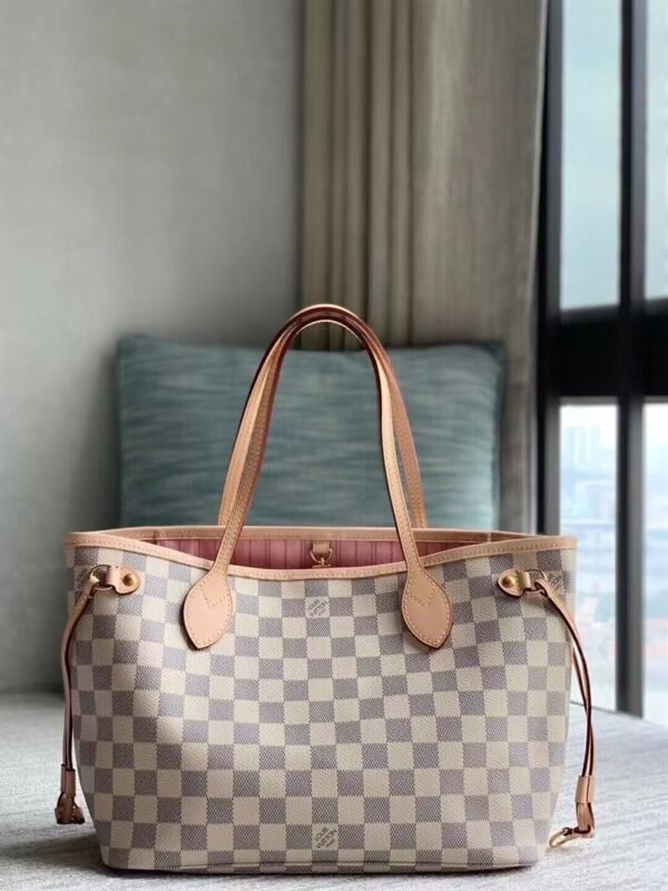 LOUIS VUITTON NEVERFULL PM DAMIER AZUR CANVAS - LW129 - Image 3