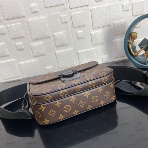 LOUIS VUITTON S LOCK MESSENGER MONOGRAM MACASSAR - LVB046 - Image 5