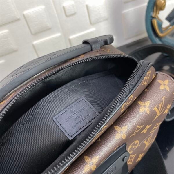 LOUIS VUITTON S LOCK MESSENGER MONOGRAM MACASSAR - LVB046 - Image 8