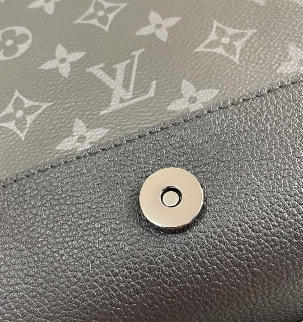 LOUIS VUITTON SAUMUR MESSENGER MONOGRAM ECLIPSE CANVAS - LVB067 - Image 7