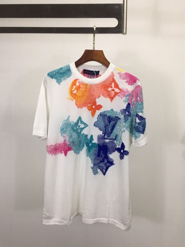LOUIS VUITTON TEE SHIRT WATERCOLOR MONOGRAM – LVTS003 - Image 2