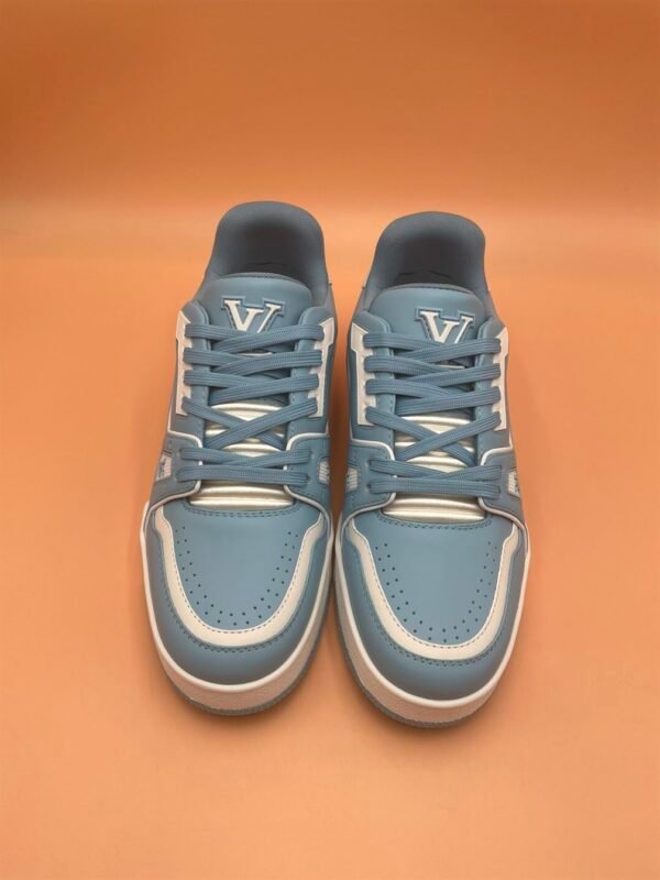 LOUIS VUITTON TRAINER SNEAKER BLUE – LVS125 - Image 6