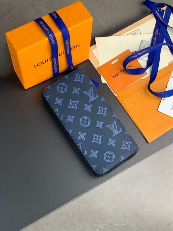LOUIS VUITTON WALLET ORGANIZER BLUE - WLV026 - Image 2