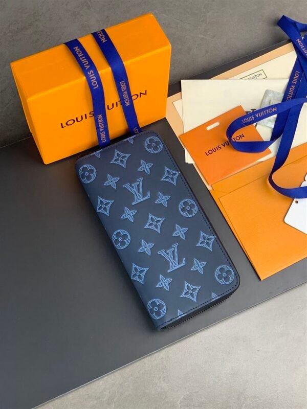 LOUIS VUITTON WALLET ORGANIZER BLUE - WLV026