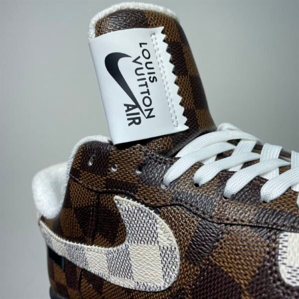 LOUIS VUITTON X NIKE AIR FORCE 1 LOW-TOP SNEAKERS – LVS131 - Image 6