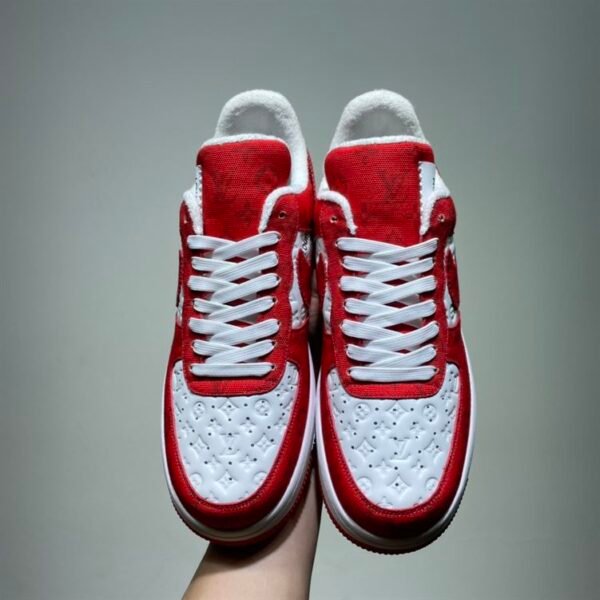 LOUIS VUITTON X NIKE AIR FORCE 1 LOW-TOP SNEAKERS – LVS133 - Image 5