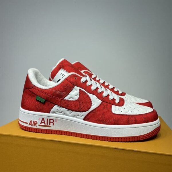 LOUIS VUITTON X NIKE AIR FORCE 1 LOW-TOP SNEAKERS – LVS133 - Image 2