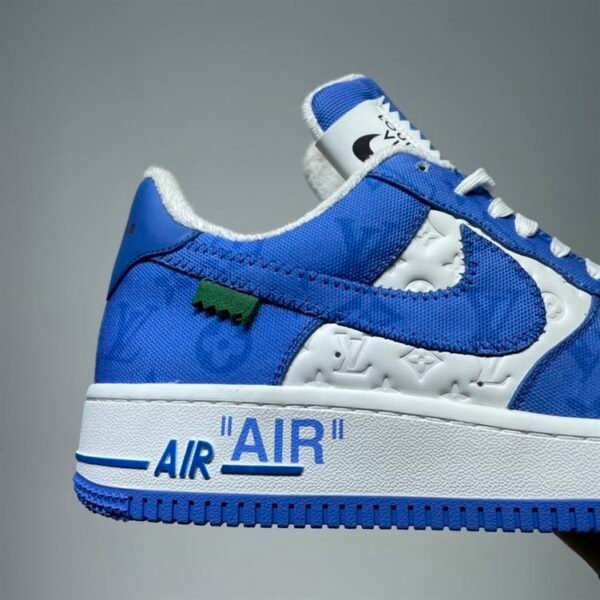 LOUIS VUITTON X NIKE AIR FORCE 1 LOW-TOP SNEAKERS – LVS134 - Image 5