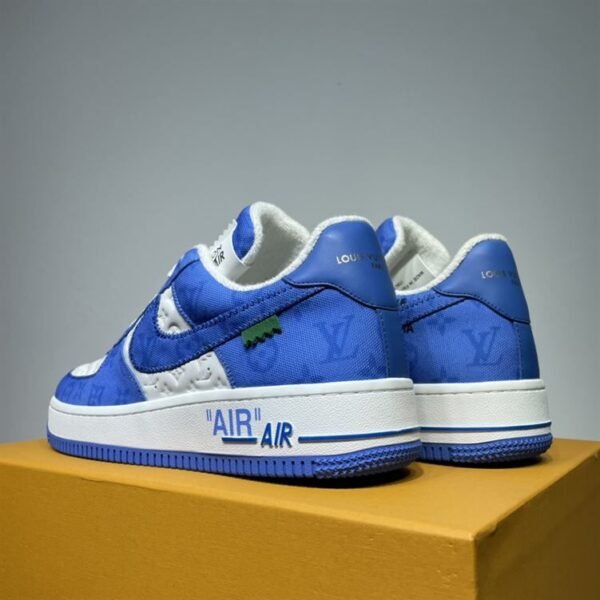 LOUIS VUITTON X NIKE AIR FORCE 1 LOW-TOP SNEAKERS – LVS134 - Image 7