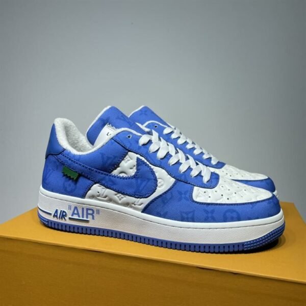 LOUIS VUITTON X NIKE AIR FORCE 1 LOW-TOP SNEAKERS – LVS134 - Image 2