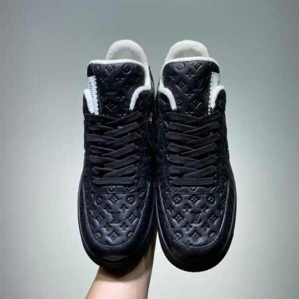 LOUIS VUITTON X NIKE AIR FORCE 1 LOW-TOP SNEAKERS – LVS135 - Image 4