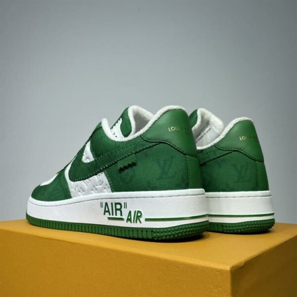 LOUIS VUITTON X NIKE AIR FORCE 1 LOW-TOP SNEAKERS – LVS136 - Image 7