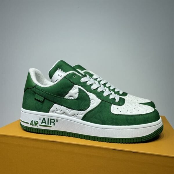 LOUIS VUITTON X NIKE AIR FORCE 1 LOW-TOP SNEAKERS – LVS136 - Image 2