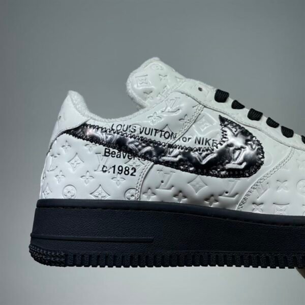 LOUIS VUITTON X NIKE AIR FORCE 1 LOW-TOP SNEAKERS – LVS137 - Image 5