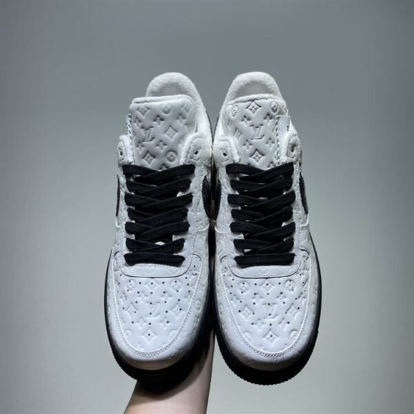 LOUIS VUITTON X NIKE AIR FORCE 1 LOW-TOP SNEAKERS – LVS137 - Image 4