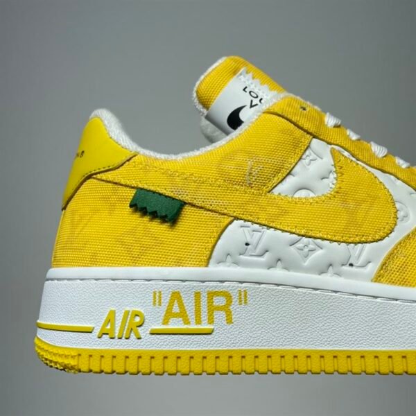 LOUIS VUITTON X NIKE AIR FORCE 1 LOW-TOP SNEAKERS – LVS139 - Image 6