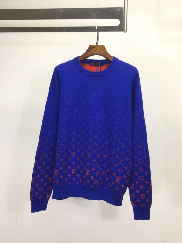 LVSE MONOGRAM DEGRADÃ‰ CREWNECK – LVH008 - Image 2
