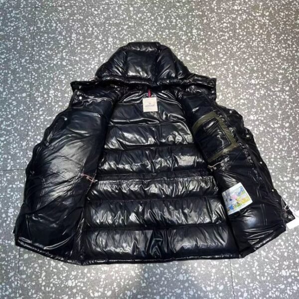 MONCLER CHIABLESE LONG PARKA JACKET IN BLACK – MC050 - Image 3