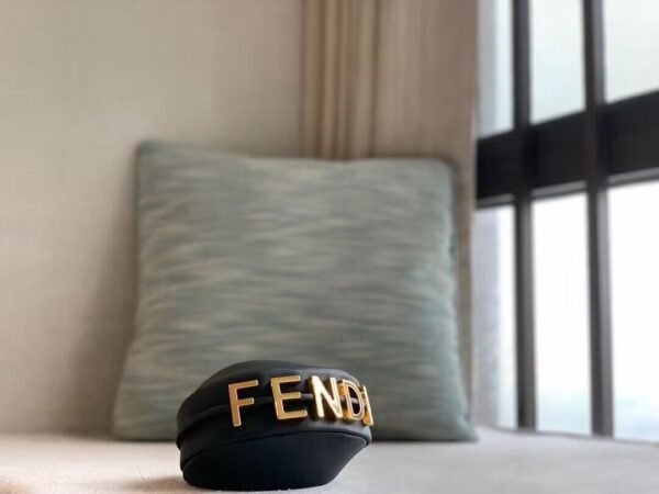 NANO FENDYGRAPHY BLACK LEATHER CHARM - F037 - Image 4