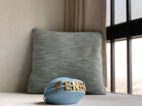NANO FENDYGRAPHY BLUE LEATHER CHARM - F038 - Image 4