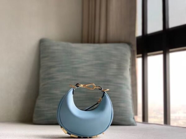 NANO FENDYGRAPHY BLUE LEATHER CHARM - F038 - Image 3