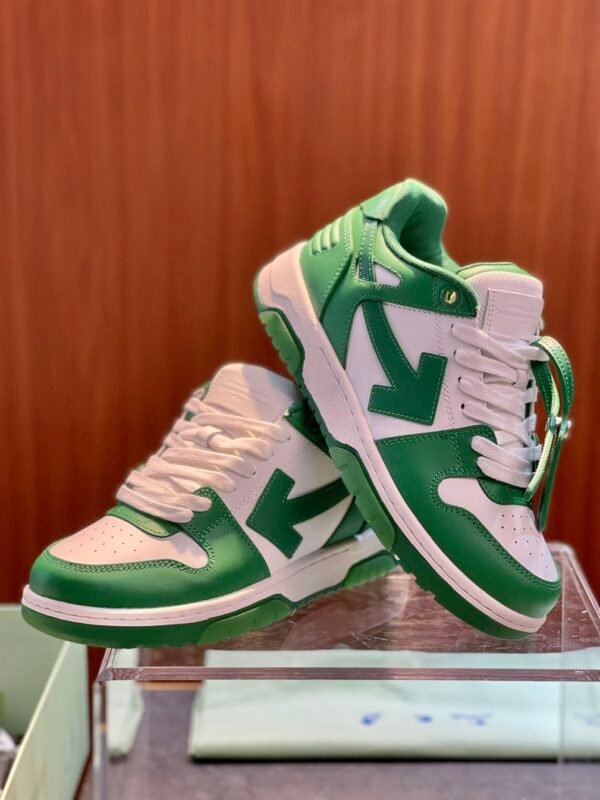 OFF-WHITE OUT OF OFFICE OOO BLACK WHITE GREEN – OFW027 - Image 2