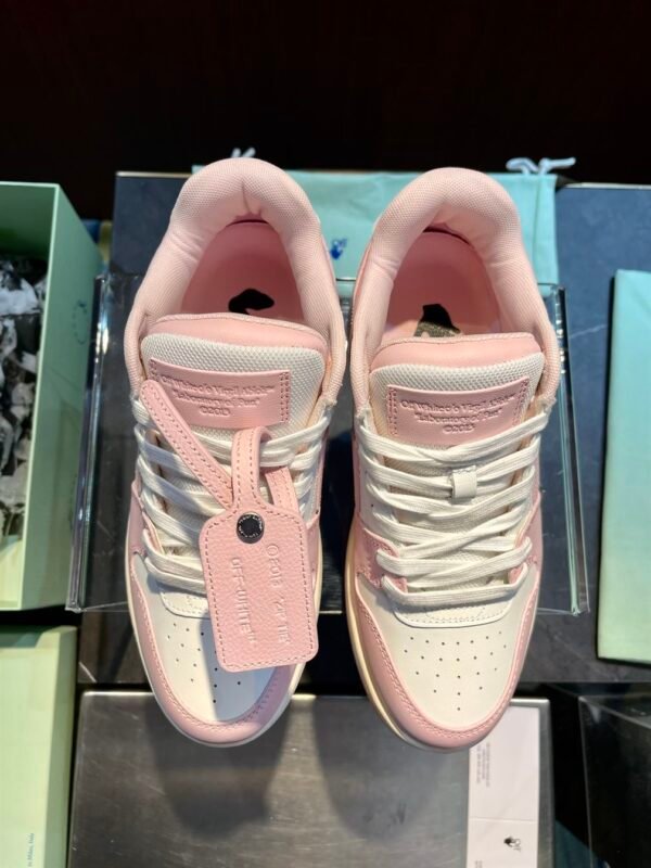 OFF-WHITE OUT OF OFFICE OOO BLACK WHITE PINK – OFW026 - Image 3