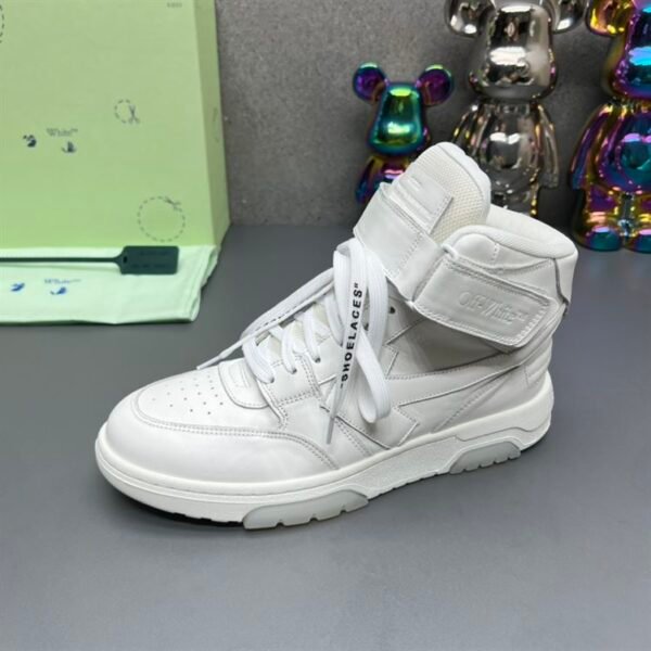 OFF-WHITE OUT OFF OFFICE MID TOP LEA – OFW037 - Image 4