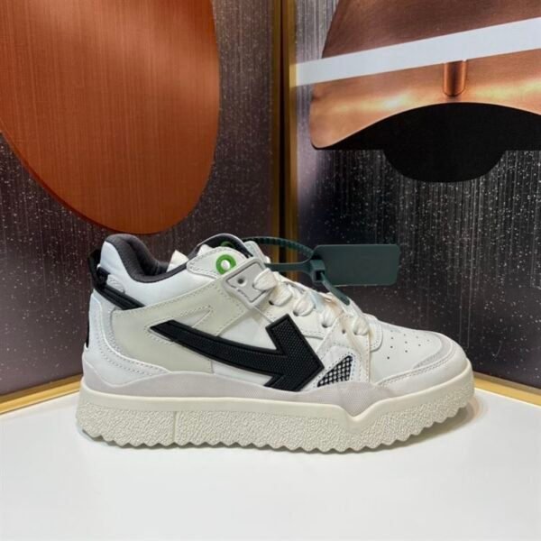 OFF-WHITE SPONGE MID-TOP SNEAKERS – OFW039 - Image 6