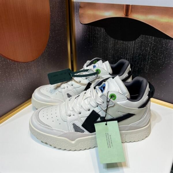 OFF-WHITE SPONGE MID-TOP SNEAKERS – OFW039 - Image 3
