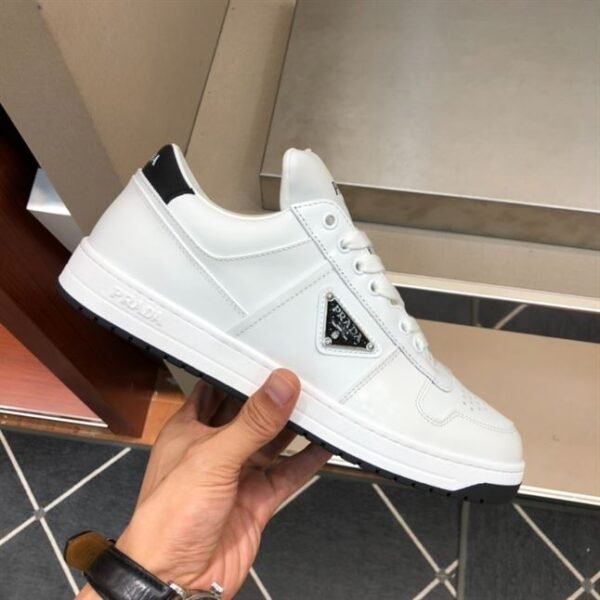 PRADA DOWNTOWN LEATHER SNEAKERS – PRS053 - Image 4