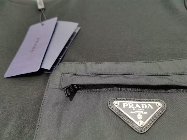 PRADA RE-NYLON AND JERSEY T-SHIRT – PT007 - Image 9