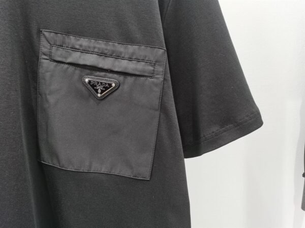 PRADA RE-NYLON AND JERSEY T-SHIRT – PT007 - Image 5
