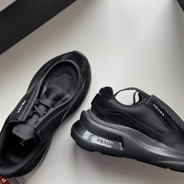 PRADA SYSTEME BRUSHED LEATHER SNEAKERS – PRS050 - Image 7