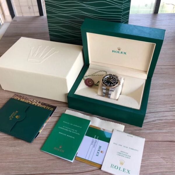 ROLEX SUBMARINER DATE BLACK DIAL 41MM WATCH - RL022 - Image 6